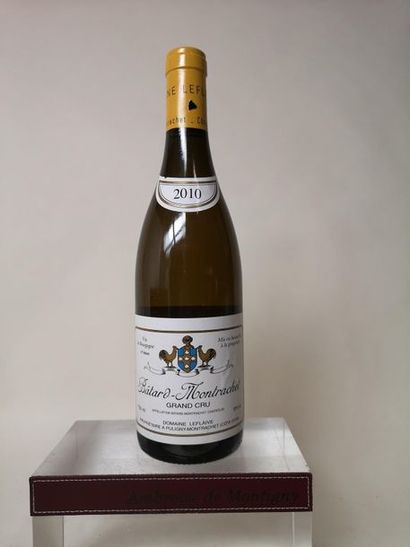 null 1 bouteille BÂTARD MONTRACHET Grand cru - Domaine Leflaive 2010


Capsule légèrement...