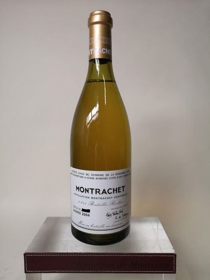 null 1 bouteille MONTRACHET - Domaine de La Romanée Conti 2004


Niveau 2.8cm