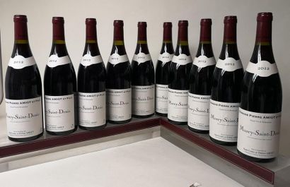 null 10 bouteilles MOREY-SAINT-DENIS - Pierre Amiot 2012


