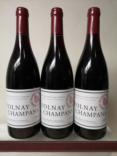 null 3 bouteilles VOLNAY 1er cru "Champans" - Marquis D’Angerville 2008


Une étiquette...