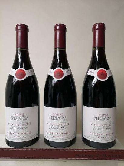 null 7 bouteilles VOUGEOT 1er cru "Clos de la Perrière" - Domaine Bertagna 2012
...