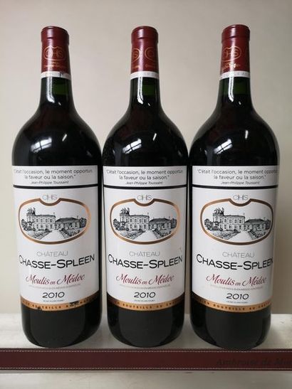 null 3 magnums CHÂTEAU CHASSE-SPLEEN - Moulis 2010


