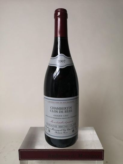 null 1 bouteille CHAMBERTIN Grand cru "Clos de Bèze" - Bruno Clair 2007


Etiquette...