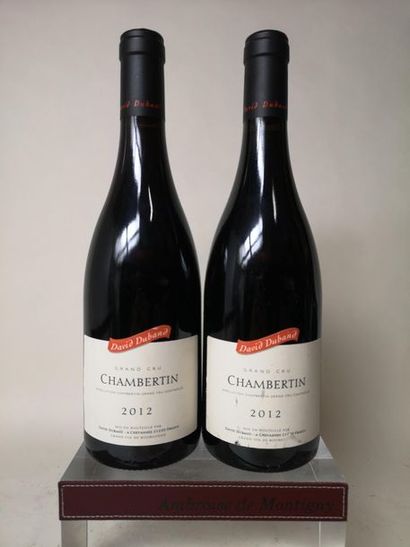 null 2 bouteilles CHAMBERTIN Grand Cru - D. Duband 2012


Une étiquette légèrement...
