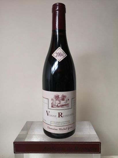 null 1 bouteille VOSNE ROMANEE - Dom. Michel Gros 2004


Etiquette très légèrement...