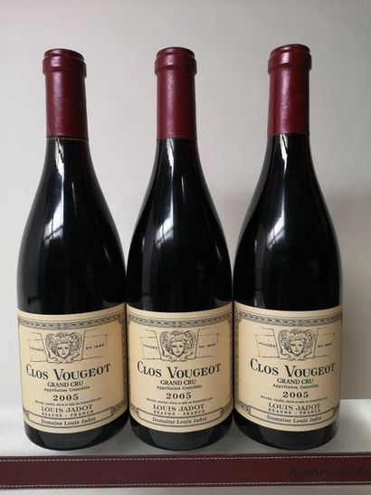 null 3 bouteilles Clos Vougeot Grand cru - Louis JADOT 2005


Caisse bois d'orig...