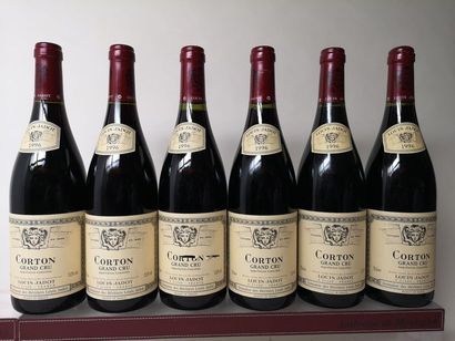 null 6 bouteilles Corton Grand cru - Louis JADOT 1996


1 étiquette griffée.