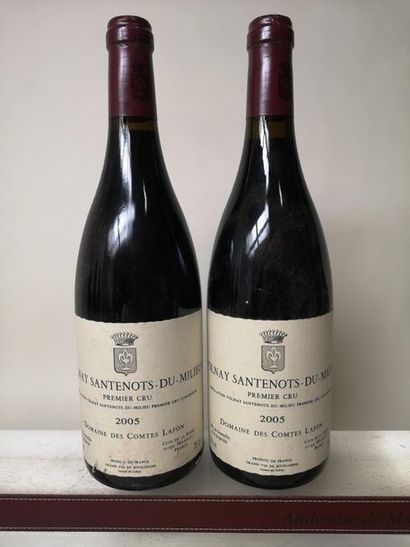null 2 bouteilles VOLNAY 1er cru "Santenots du Milieu" - Domaine Comtes Lafon 2005


Une...