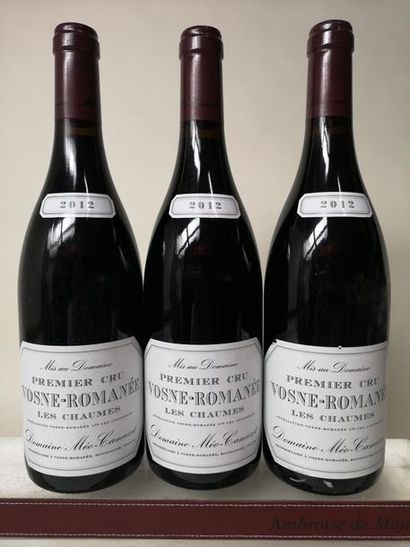 null 3 bouteilles VOSNE ROMANEE 1er cru "Les Chaumes" - Méo-Camuzet 2012


Une étiquette...
