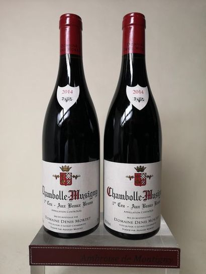null 2 bouteilles CHAMBOLLE MUSIGNY 1er cru "Aux Beaux Bruns" - D. Mortet 2014

...