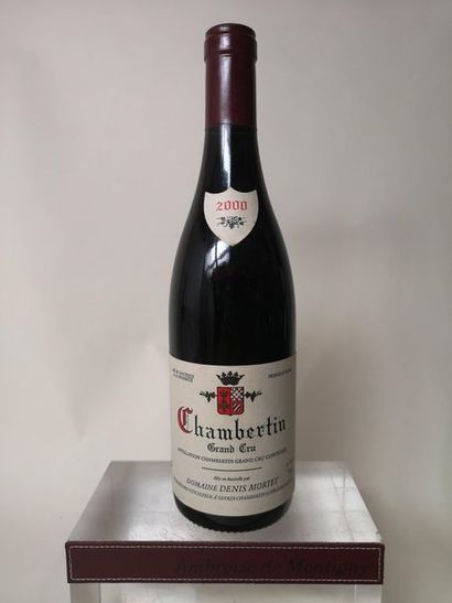 null 1 bouteille CHAMBERTIN Grand cru - D. MORTET 2000


