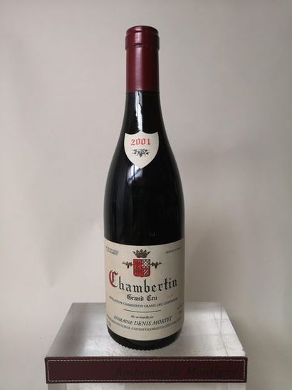 null 1 bouteille CHAMBERTIN Grand cru - D. MORTET 2001



