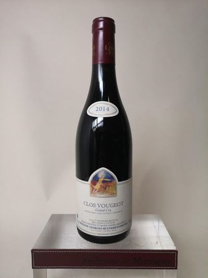null 1 bouteille CLOS de VOUGEOT Grand cru - MUGNERET-GIBOURG 2014



