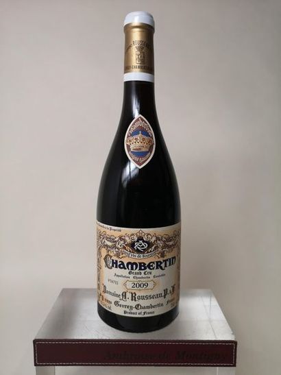 null 1 bouteille CHAMBERTIN Grand cru - A. Rousseau 2009


