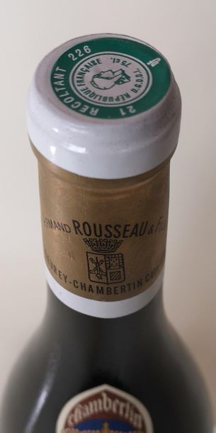 null 1 bouteille CHAMBERTIN Grand cru - A. Rousseau 2009


