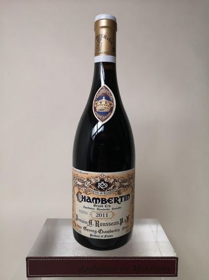 null 1 bouteille CHAMBERTIN Grand cru - A. Rousseau 2011


CHAMBERTIN Grand cru -...