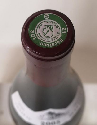 null 1 bouteille CLOS de VOUGEOT Grand cru "Vieilles vignes" - CHÂTEAU de La TOUR...