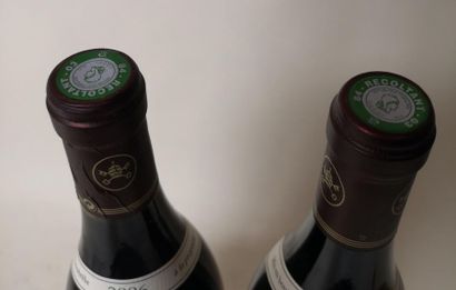 null 2 bouteilles CHÂTEAUNEUF du PAPE "Réserve des Célestins" - Henri Bonneau 20...