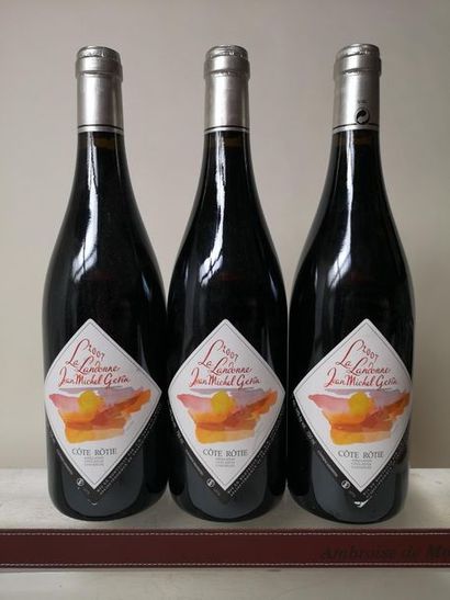 null 3 bouteilles CÔTE RÔTIE "La Landonne" - J.M. Gerin 2007


