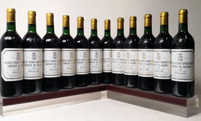 null 12 bouteilles CHÂTEAU PICHON LONGUEVILLE COMTESSE de LALANDE - 2é Gcc Pauillac...