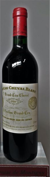 null 1 bouteille CHÂTEAU CHEVAL BLANC  - 1er GC(A) Saint. Emilion 1986


