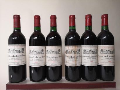 null 6 bouteilles CHÂTEAU LALANDE BORIE - Saint Julien

3 bouteilles de 1983, 2 de...