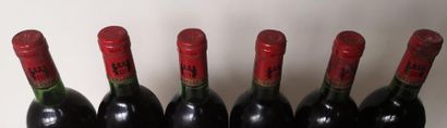 null 6 bouteilles CHÂTEAU MALARTIC LAGRAVIERE - Cc Pessac Léognan 1979

Etiquettes...