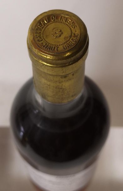 null 1 bouteille CHÂTEAU CLIMENS - 1er Cc Sauternes-Barsac 1980

Niveau haute ép...
