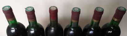 null 6 bouteilles CHÂTEAU LES PRADINES - Saint Estèphe 1979

Etiquettes tâchées et...