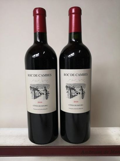 null 2 bouteilles ROC de CAMBES - Côtes de Bourg 2010