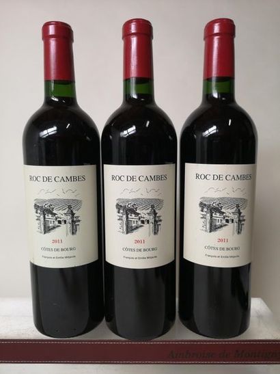 null 3 bouteilles ROC de CAMBES - Côtes de Bourg 2011