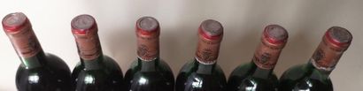 null 6 bouteilles CHÂTEAU PICHON Au BARON de LONGUEVILLE - 2é Gcc Pauillac 1982

Niveaux...