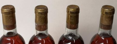 null 4 demi-bouteilles CHÂTEAU GUIRAUD - 1er Cc Sauternes 1967

Etiquettes légèrement...