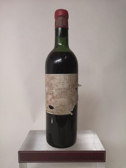 null 1 bouteille CHÂTEAU MARGAUX - 1er Gcc Margaux 1962

Etiquette légèrement tachée...