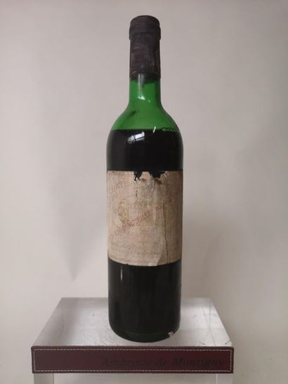 null 1 bouteille CHÂTEAU MARGAUX - 1er Gcc Margaux 1978

Etiquette tachée, niveau...