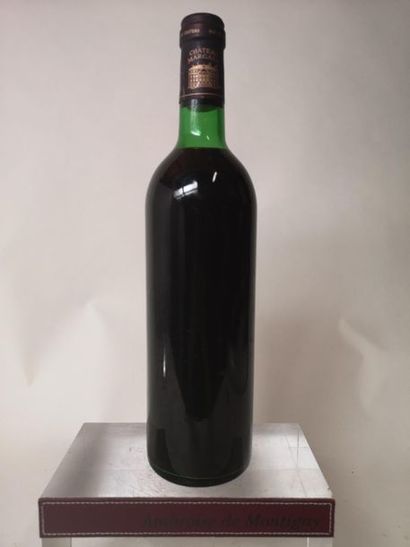 null 1 bouteille CHÂTEAU MARGAUX - 1er Gcc Margaux 1979

Etiquette manquante, capsule...