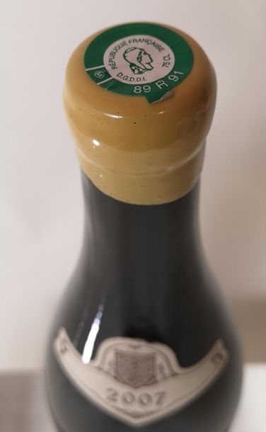 null 1 bouteille CHABLIS Grand cru "Valmur" - RAVENEAU 2007