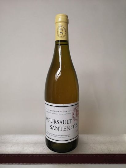 null 1 bouteille MEURSAULT 1er cru "Santenots" - Marquis D’ANGERVILLE 2006