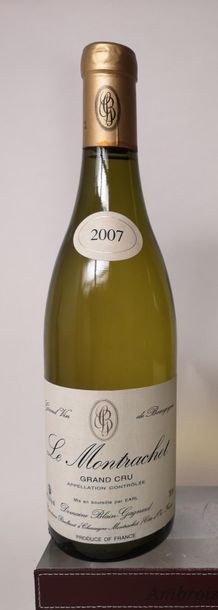 null 1 bouteille MONTRACHET Grand cru - BLAINE GAGNARD 2007