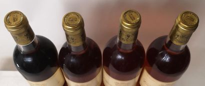 null 4 bouteilles CHÂTEAU SUDUIRAUT - 1er Cc Sauternes 1996