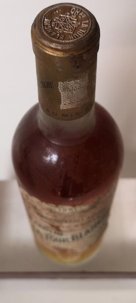 null 1 bouteille CHÂTEAU La TOUR BLANCHE - 1er Cc Sauternes 1951

Etiquette tachée...
