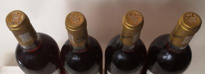 null 4 bouteilles CHÂTEAU LA TOUR BLANCHE - 1er Cc Sauternes 1995