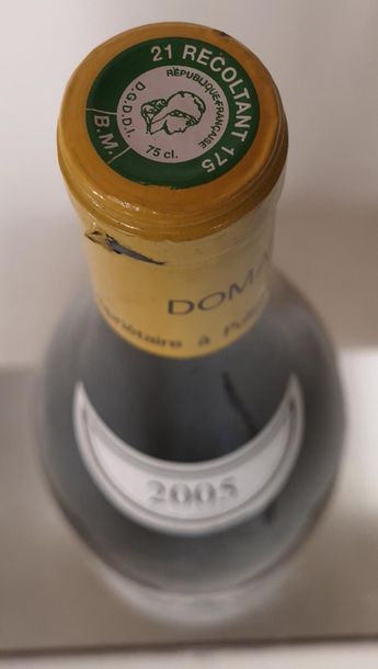 null 1 bouteille BÂTARD MONTRACHET Grand cru - Domaine LEFLAIVE 2005

Capsule abîmée,...