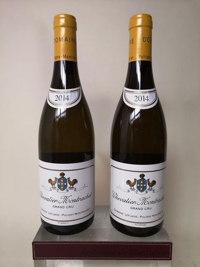 null 2 bouteilles CHEVALIER MONTRACHET Grand cru - Domaine LEFLAIVE 2014