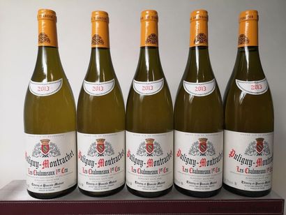 null 5 bouteilles PULIGNY MONTRACHET 1er cru "Les Chalumeaux" - P. MATROT 2013