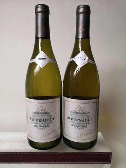 null 2 bouteilles MEURSAULT 1er cru "Les Narvaux" - Domaine MICHELOT 2009

Une étiquette...