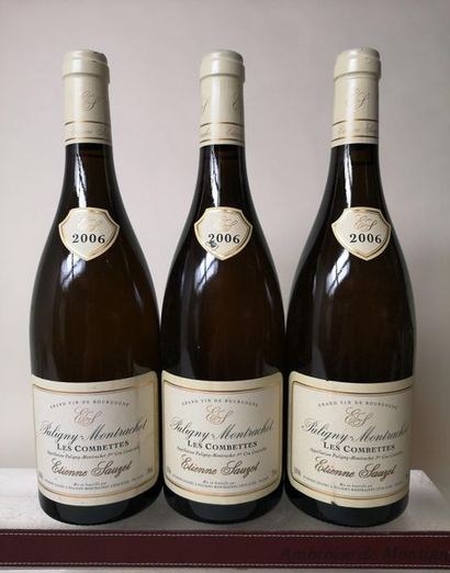 null 3 bouteilles PULIGNY MONTRACHET 1er cru "Les Combettes" - Etienne SAUZET 2006

Une...