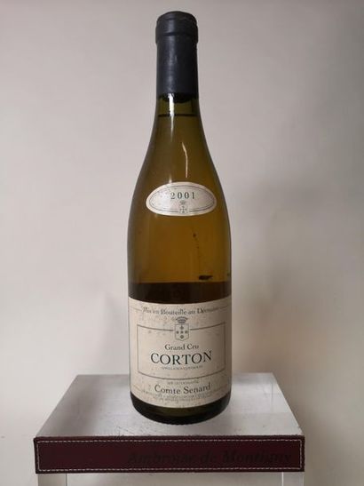 null 1 bouteille CORTON Blanc Grand cru - Comte SENARD 2001

Etiquette légèrement...