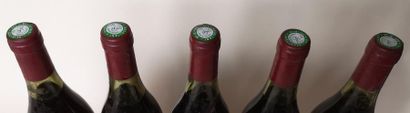 null 5 bouteilles CHASSAGNE MONTRACHET - 1er cru "Morgeot" - Domaine de l'Abbaye...