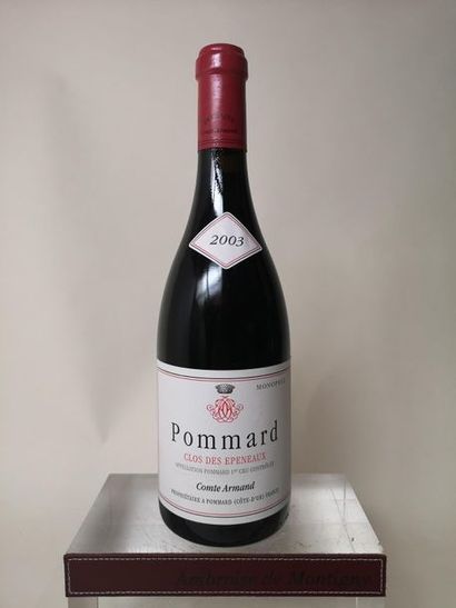 null 1 bouteille POMMARD 1er cru "Clos des Epeneaux" - COMTE ARMAND 2003